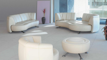 DS-164 SLIDE - Leather armchair with armrests by de Sede - view 3